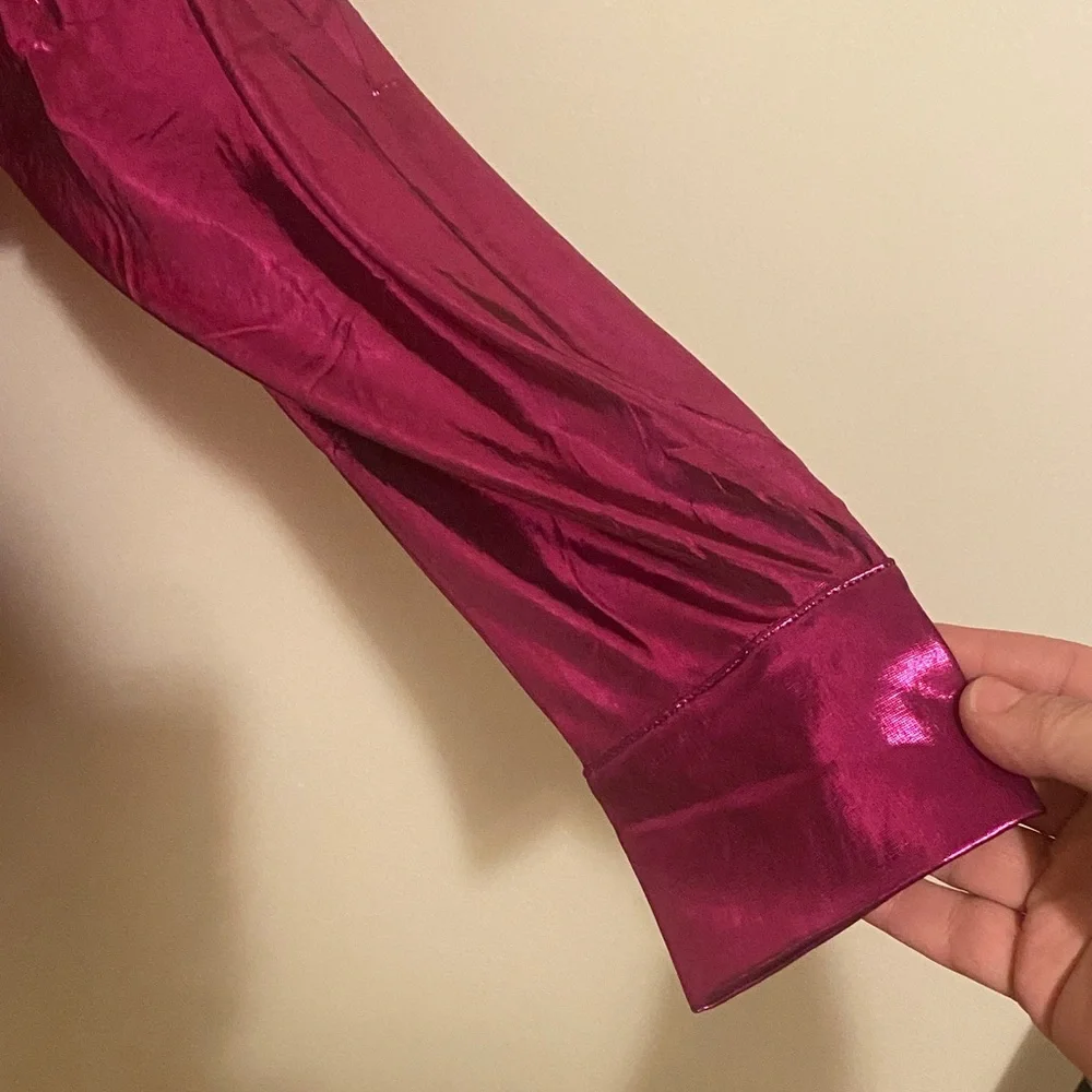 Entro Metallic Pink dress - Picture 4 of 4